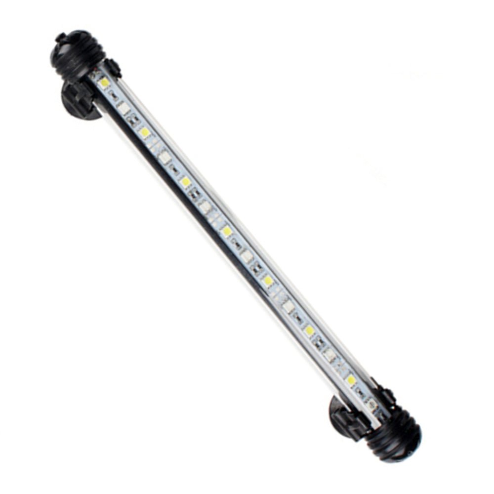 15 LED Aquarium Fish Tank LED Light Bar Lamp 28cm Pool Submersible Waterproof White Light - DogsDomain.com.au