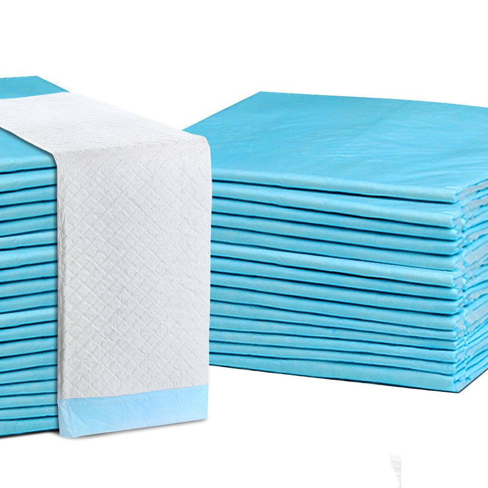 200pcs Puppy Dog Pet Training Pads Cat Toilet 60 x 60cm Super Absorbent Indoor Disposable - DogsDomain.com.au