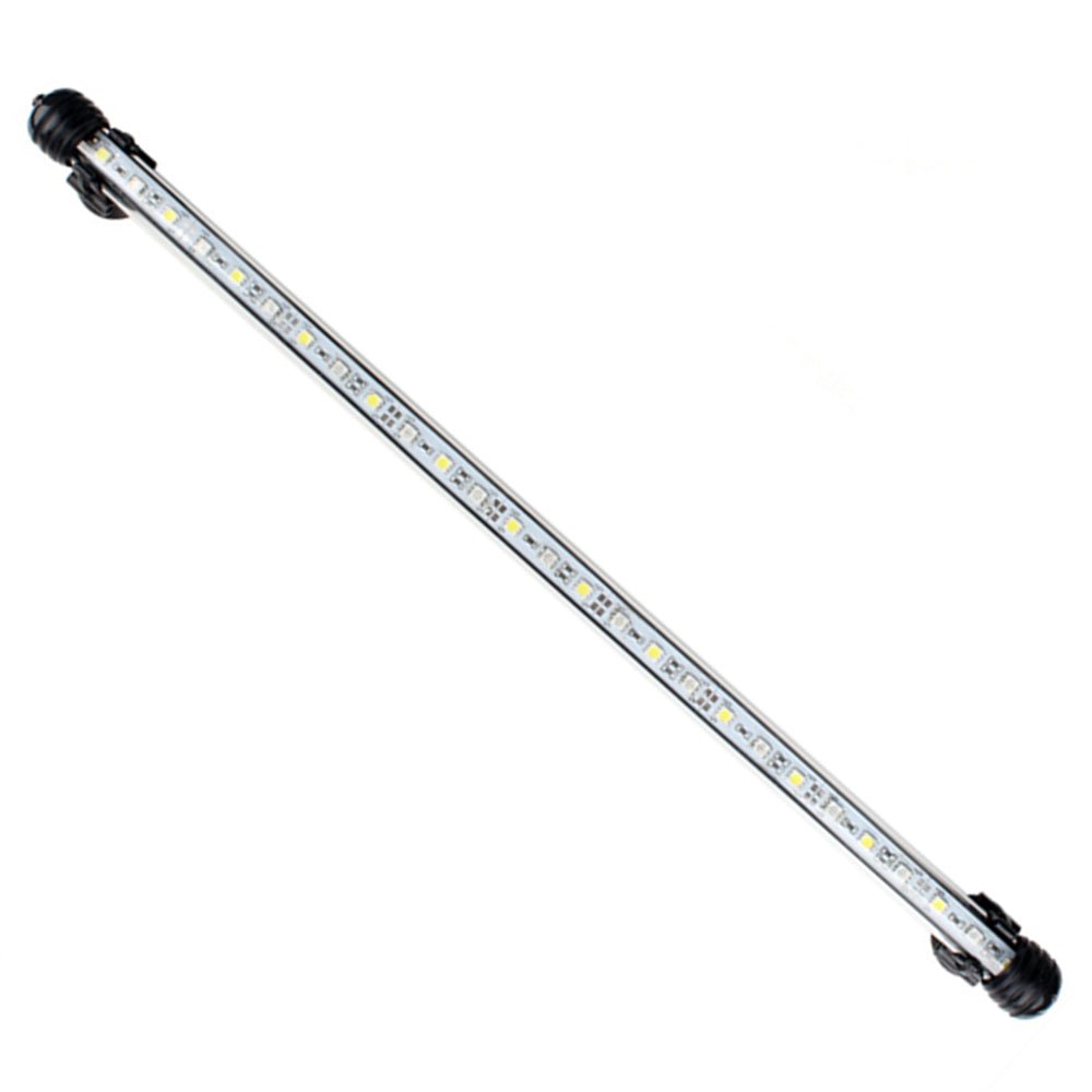 27 LED Aquarium Fish Tank LED Light Bar Lamp 48cm Pool Submersible Waterproof White Light - DogsDomain.com.au