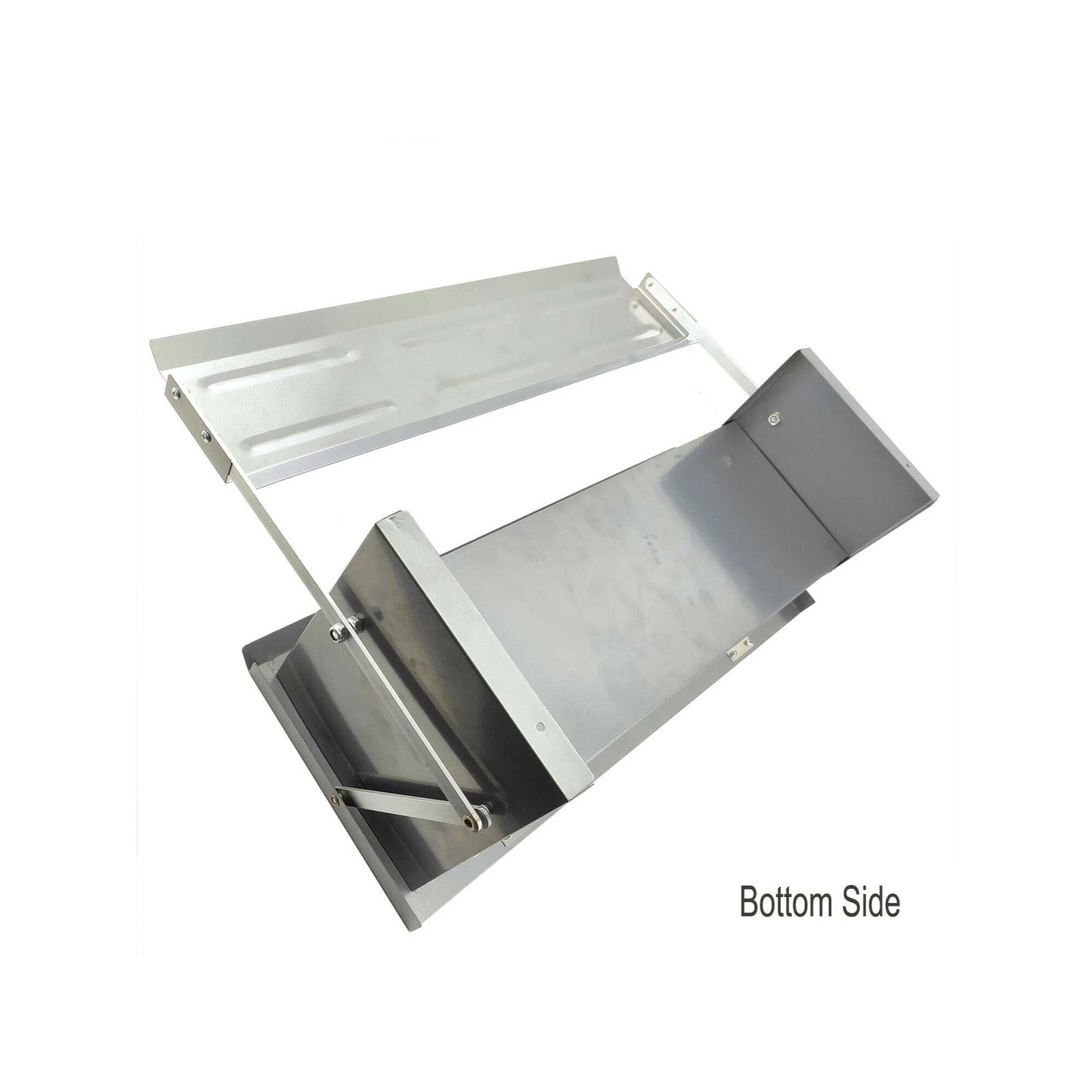 6.5L Automatic Chook Chicken Feeder Poultry Auto Treadle Galvanised Metal Coop - DogsDomain.com.au