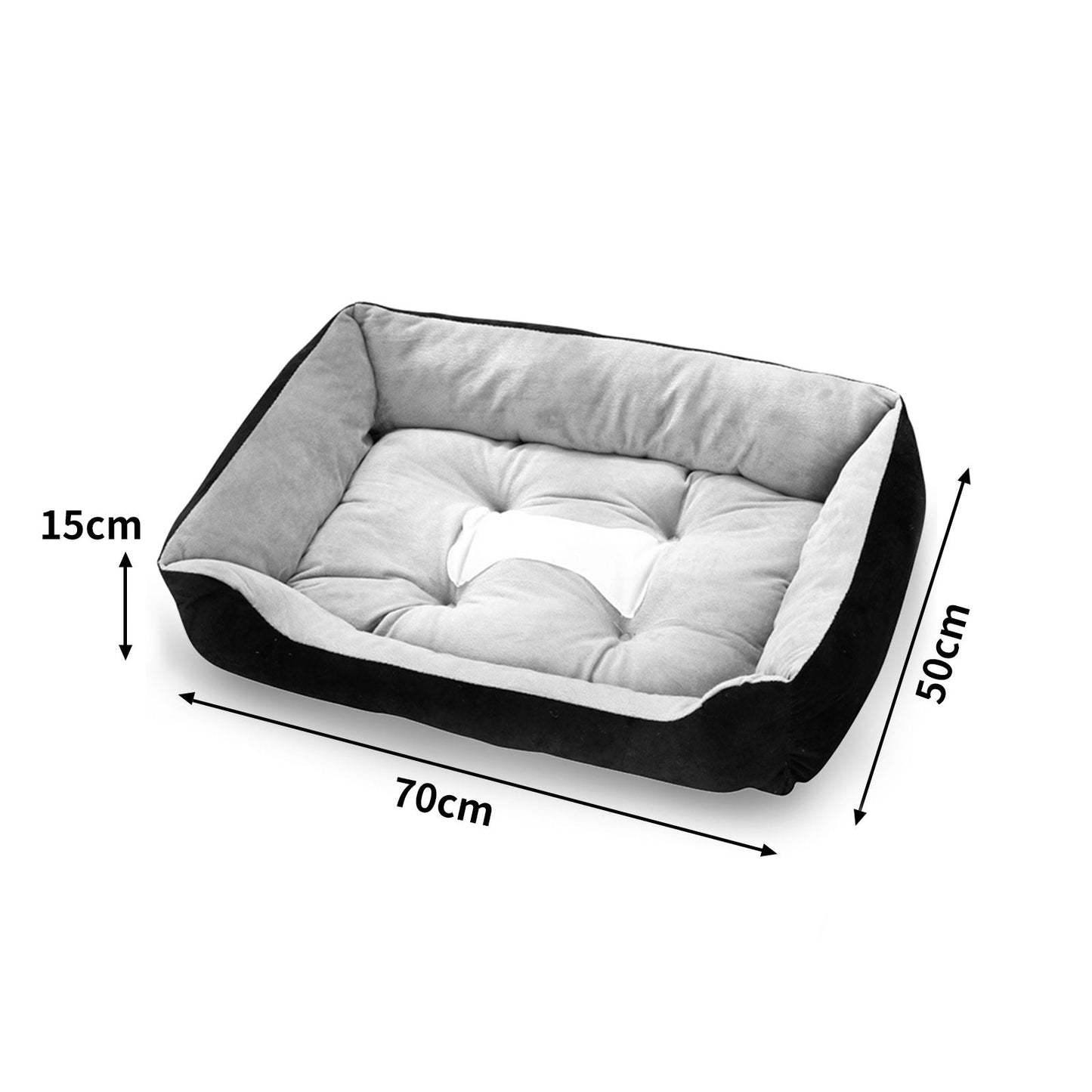 Calming Bed Soft Washable Large Medium-sized Dog Mat - DogsDomain.com.au
