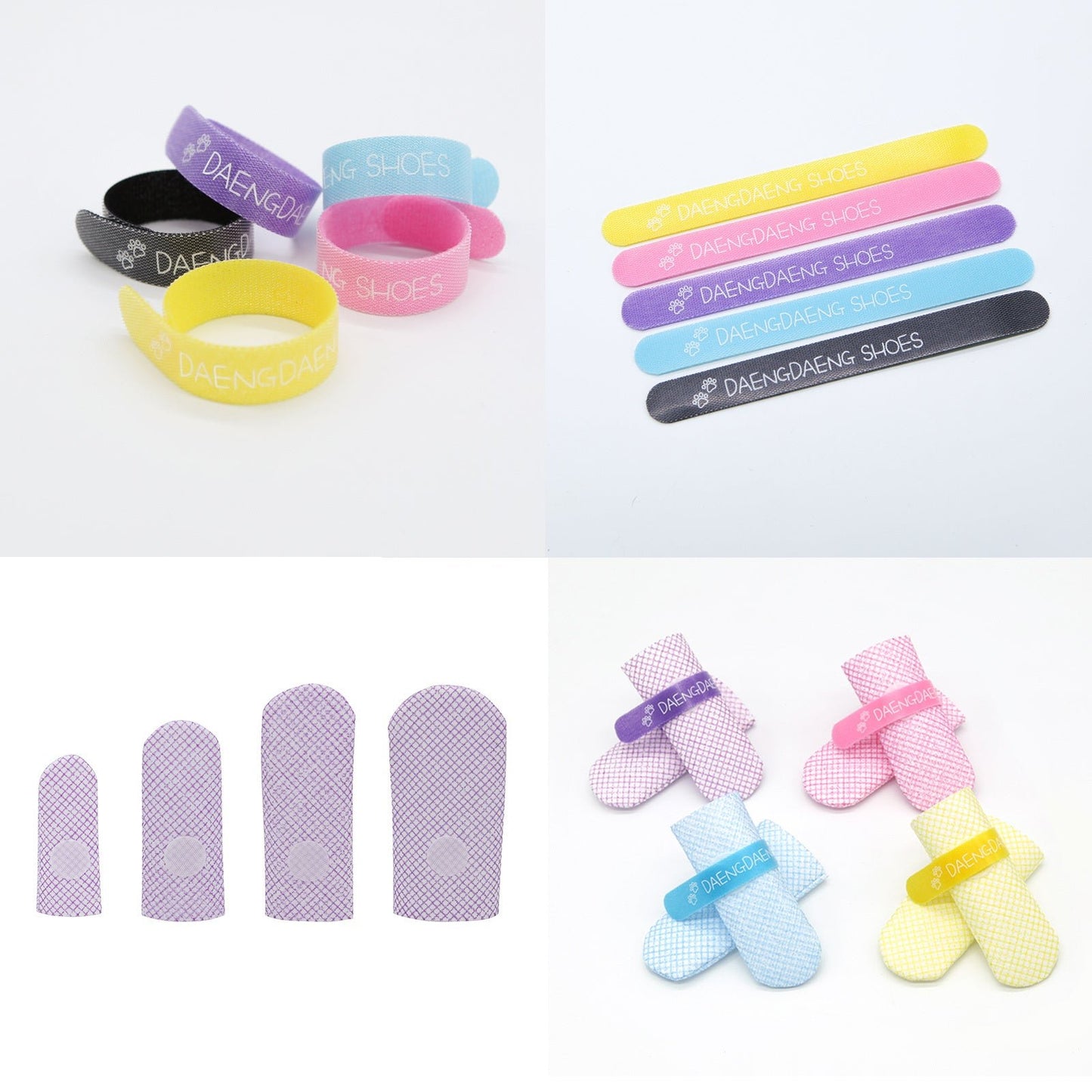 Daeng Daeng Shoes 28pc M Pink Dog Shoes Waterproof Disposable Boots Anti-Slip Socks - DogsDomain.com.au