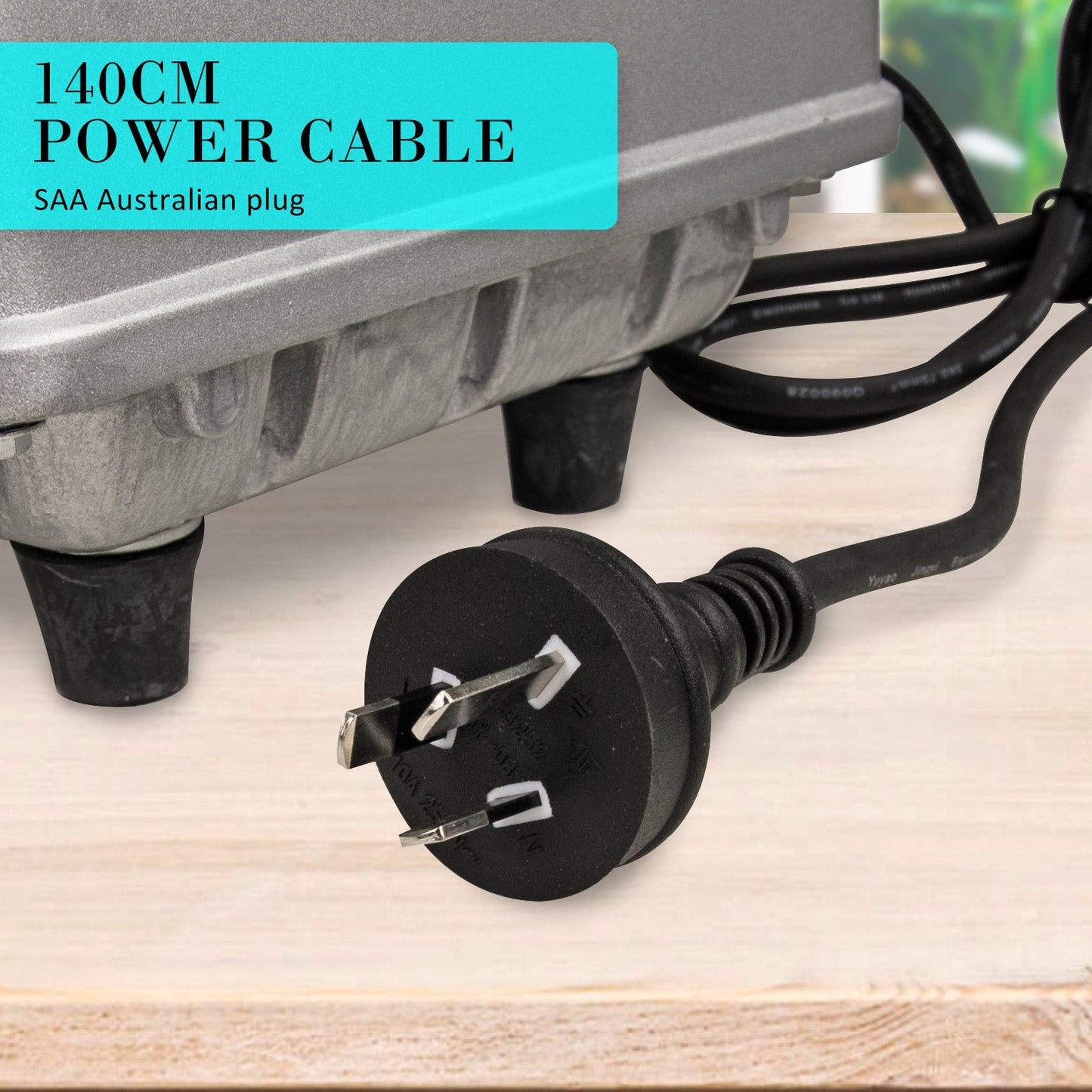Dynamic Power Aquarium Air Pump Oxygen Hydroponic 12 Outlet 4500L/H 65W - DogsDomain.com.au