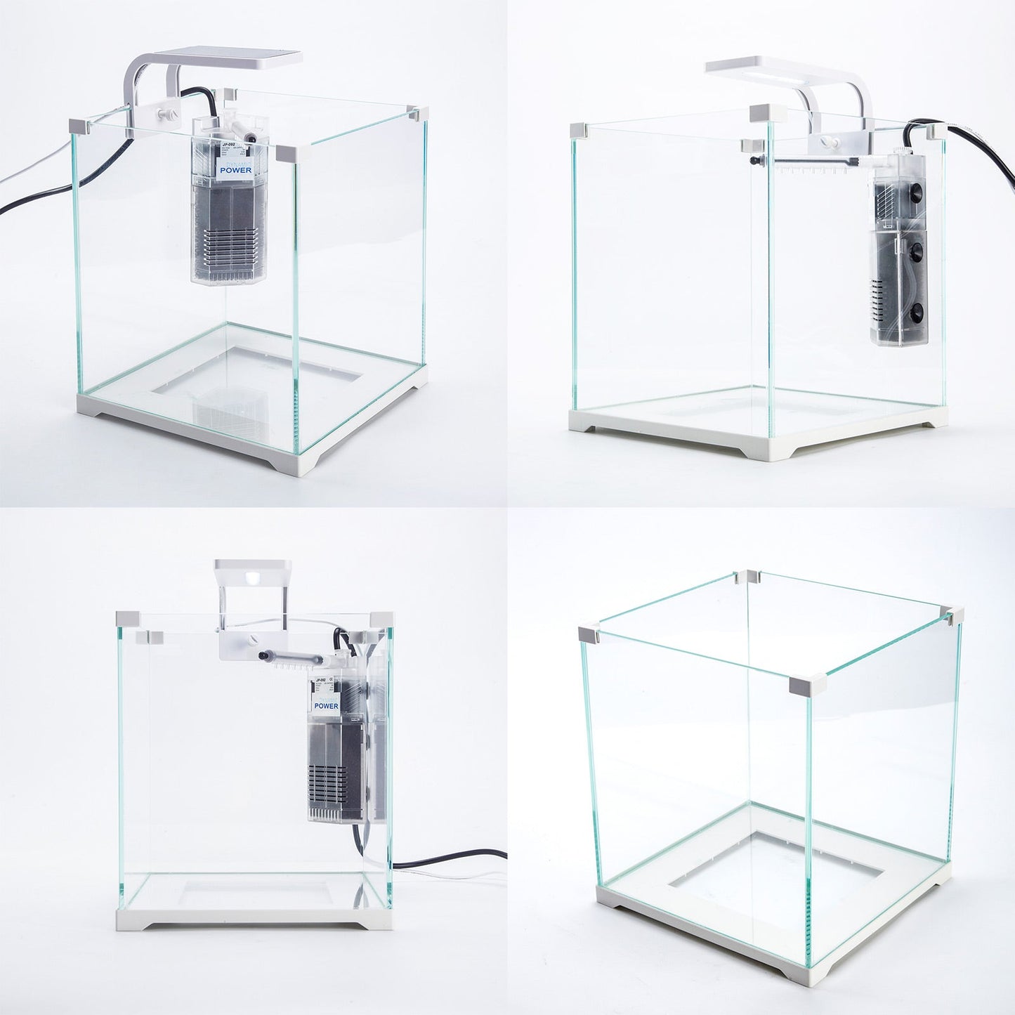 Dynamic Power Aquarium Fish Tank 16L Starfire Glass - DogsDomain.com.au
