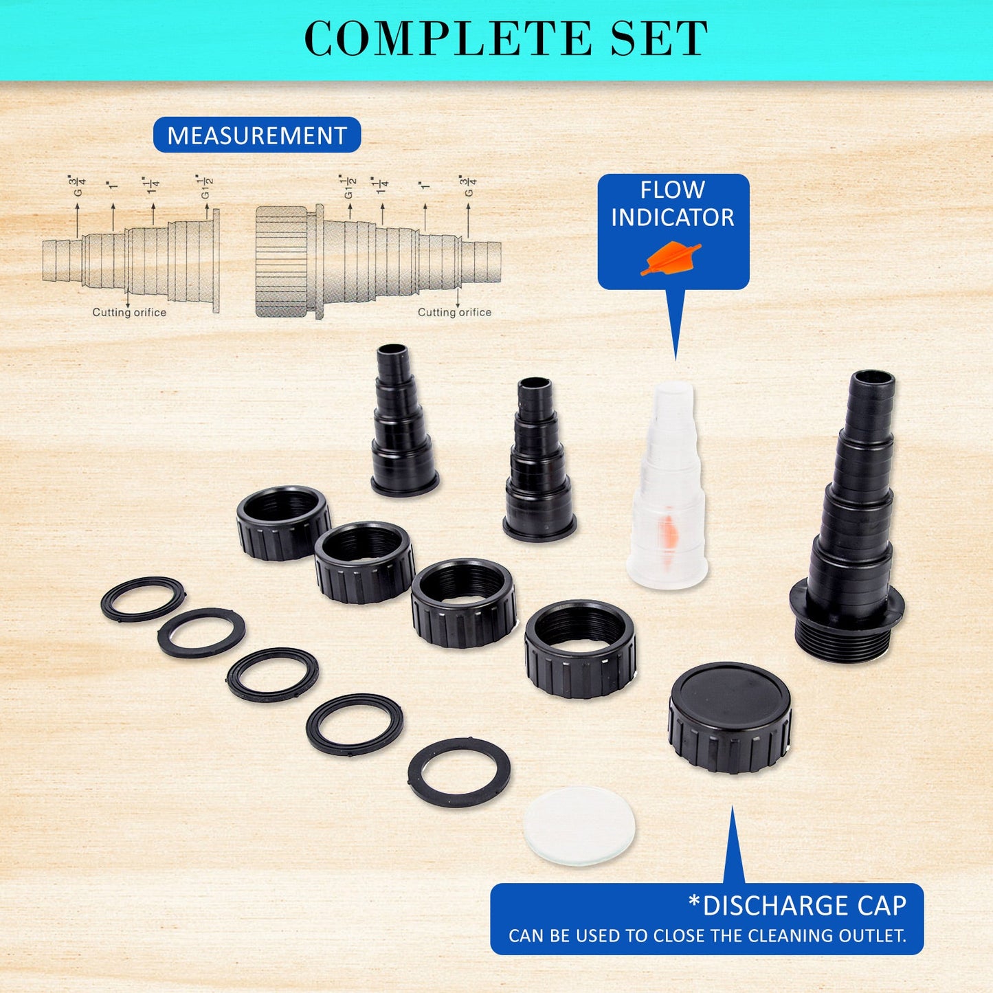 Dynamic Power Aquarium Garden UV Light Pond Filter Set 10000L/H - DogsDomain.com.au