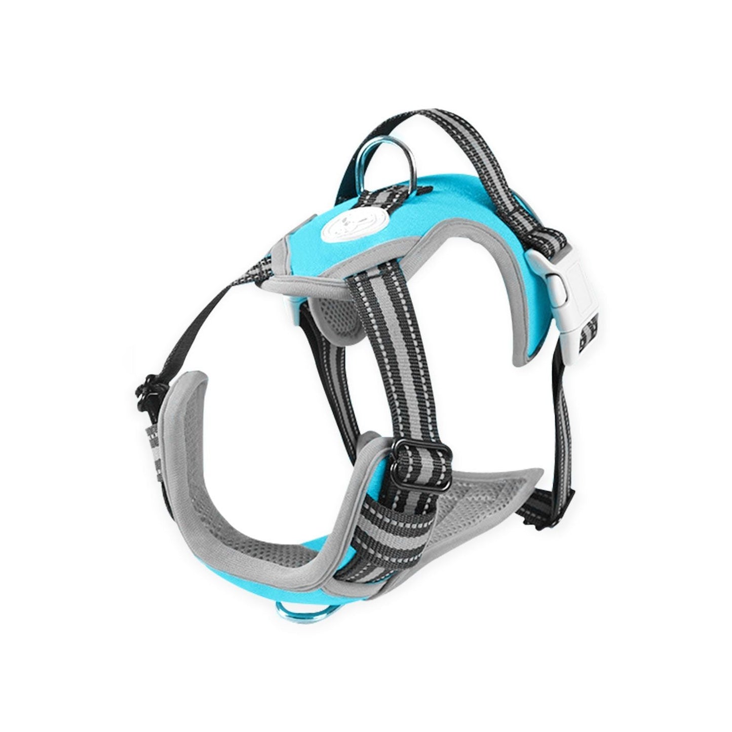 FLOOFI Dog Harness Vest XXL Size (Blue) FI-PC-184-XL - DogsDomain.com.au