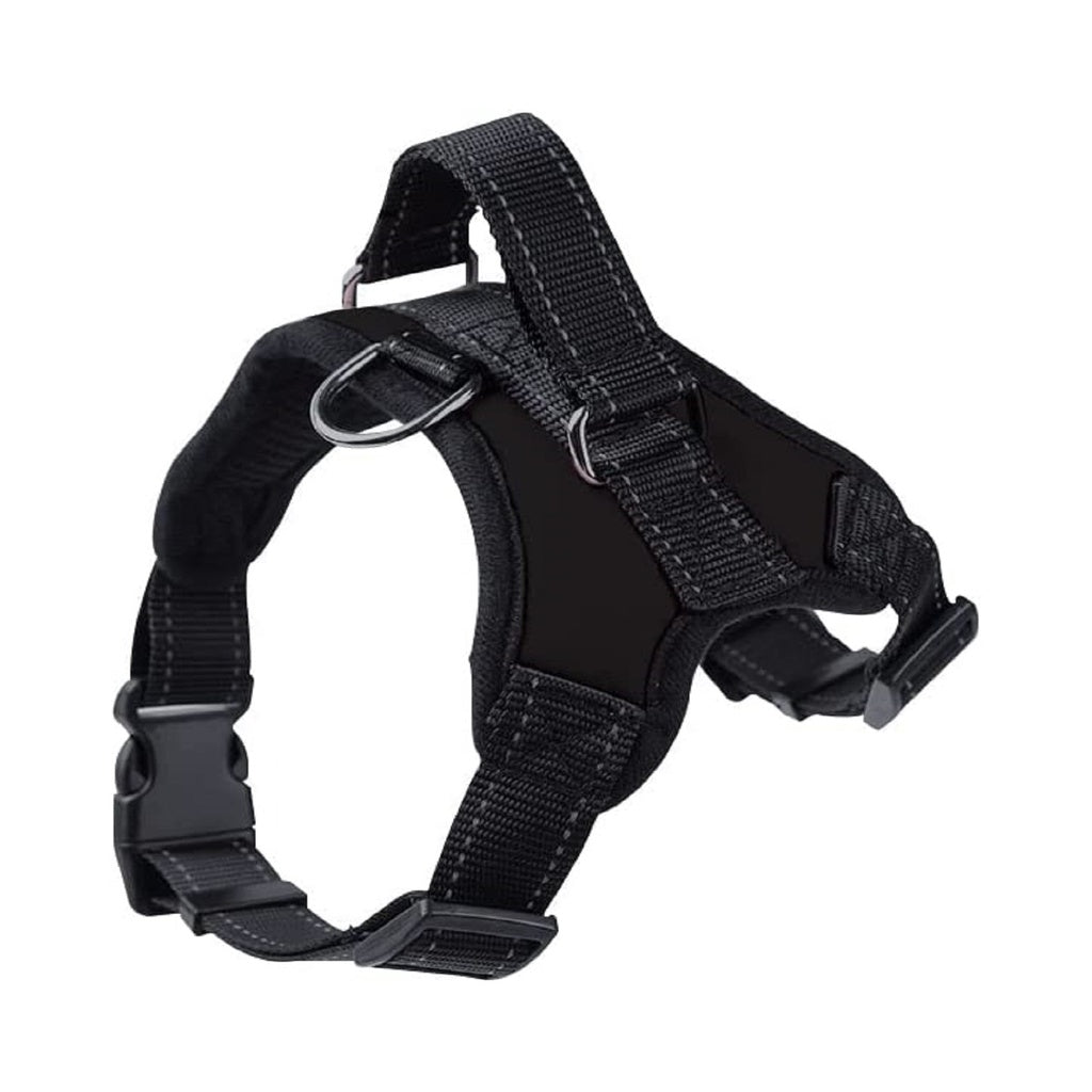 FLOOFI Dog Harness XL Size (Black) - DogsDomain.com.au
