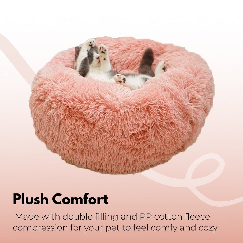 Floofi Pet Bed 60cm (Light Grey) PT-PB-135-XL - DogsDomain.com.au