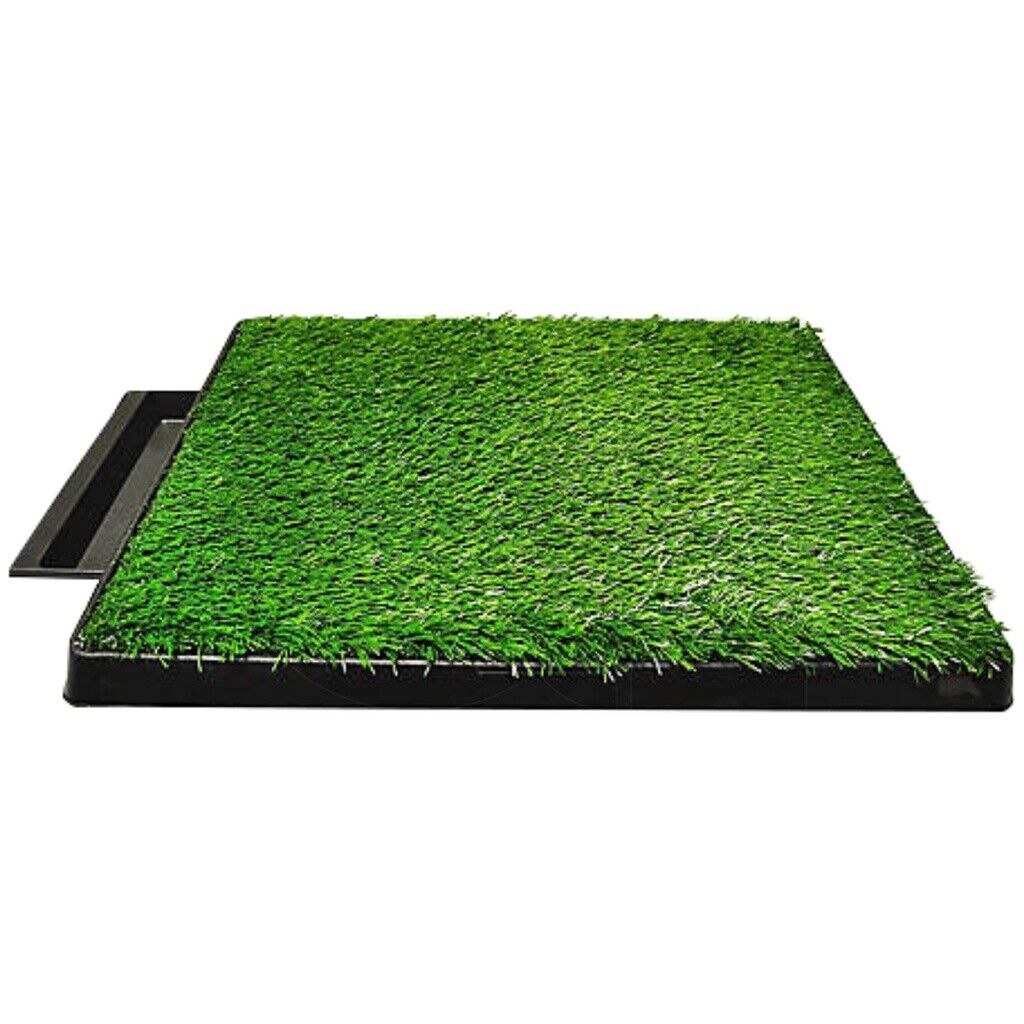 Floofi Pet Grass Training Potty 2 Piece Set FI-LM-111-FE - DogsDomain.com.au