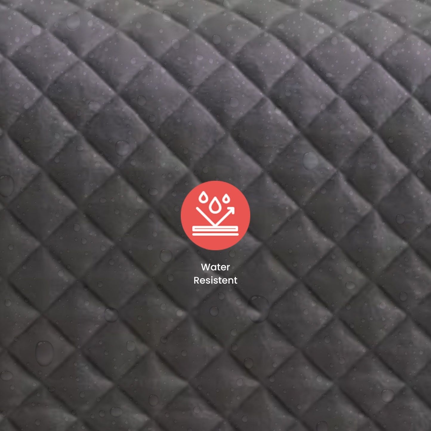 FLOOFI Pet Sofa Cover with Bolster L Size (Grey) FI-PSC-114-SMT - DogsDomain.com.au