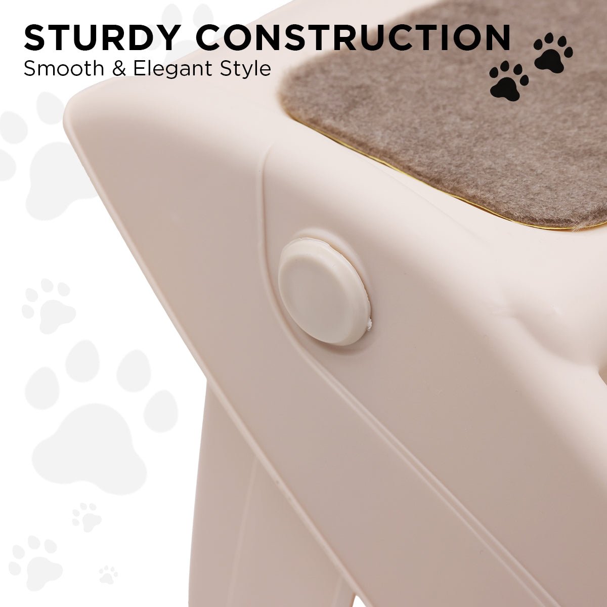 Furtastic 50cm Foldable Step Ladder Stairs - DogsDomain.com.au