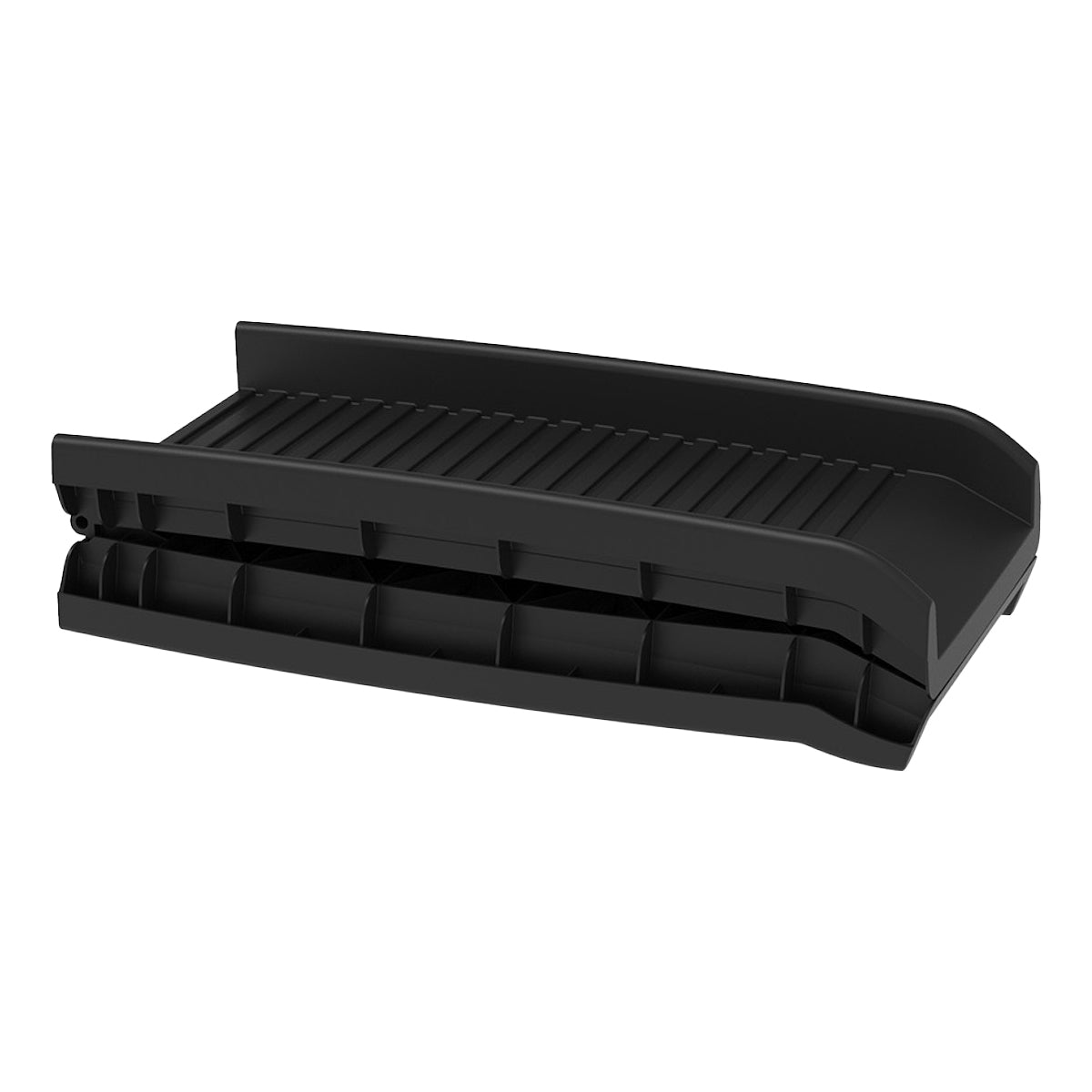 Furtastic Foldable Car Dog Ramp Vehicle Ladder Step Stairs - Black - DogsDomain.com.au