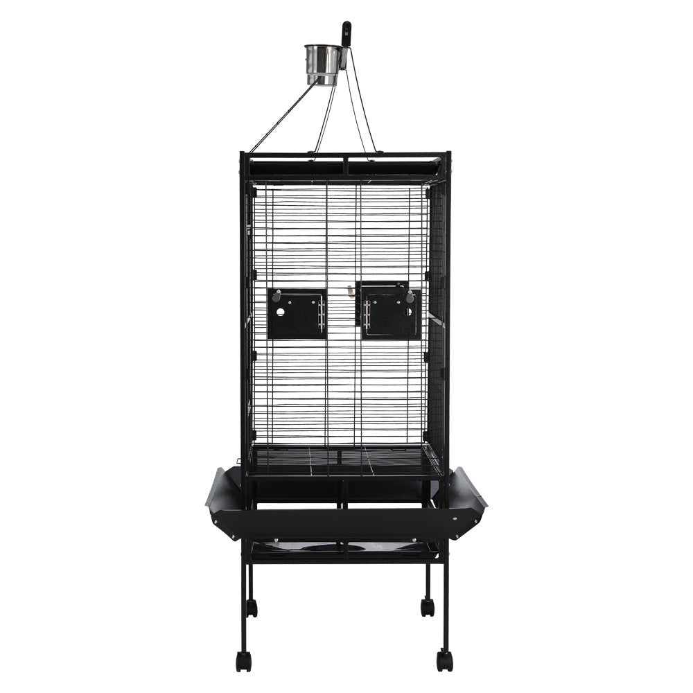 i.Pet Bird Cage Pet Cages Aviary 173CM Large Travel Stand Budgie Parrot Toys - DogsDomain.com.au