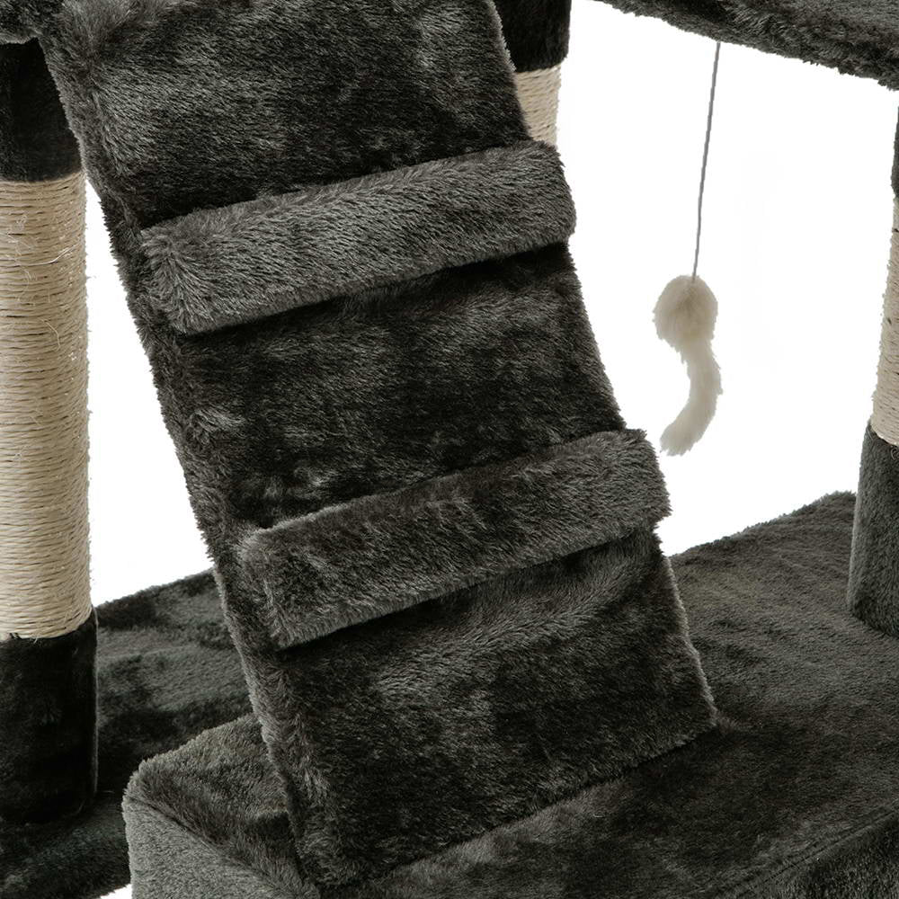 i.Pet Cat Tree 180cm Trees Scratching Post Scratcher Tower Condo House Furniture Wood - DogsDomain.com.au