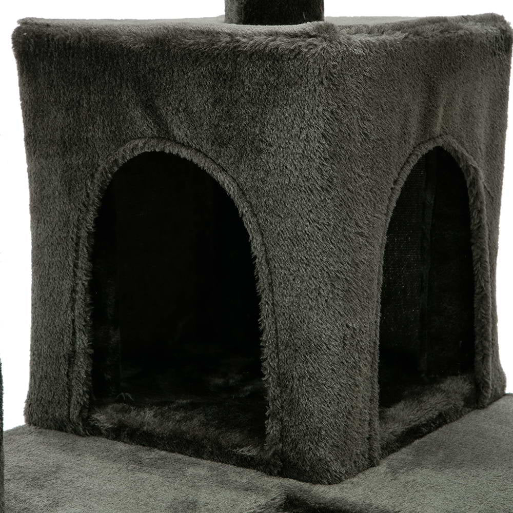 i.Pet Cat Tree 180cm Trees Scratching Post Scratcher Tower Condo House Furniture Wood - DogsDomain.com.au