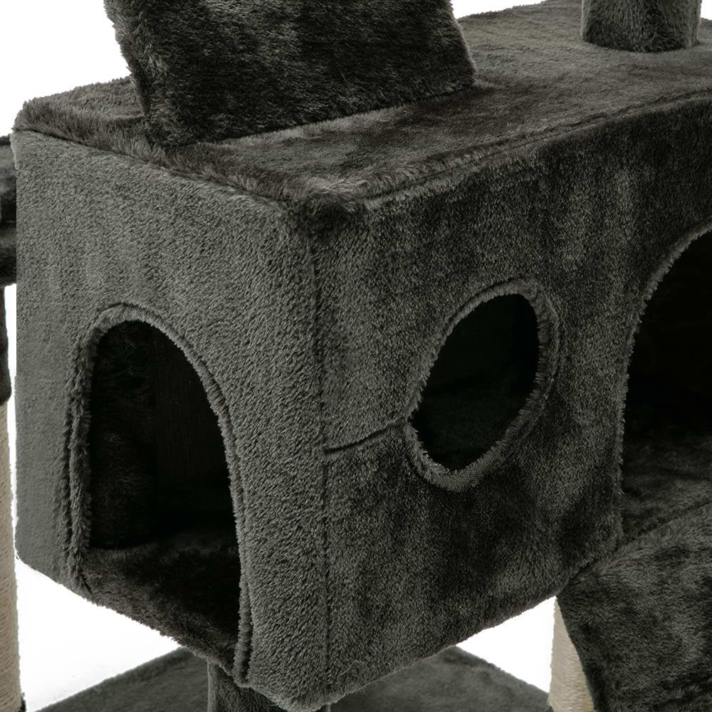 i.Pet Cat Tree 180cm Trees Scratching Post Scratcher Tower Condo House Furniture Wood - DogsDomain.com.au