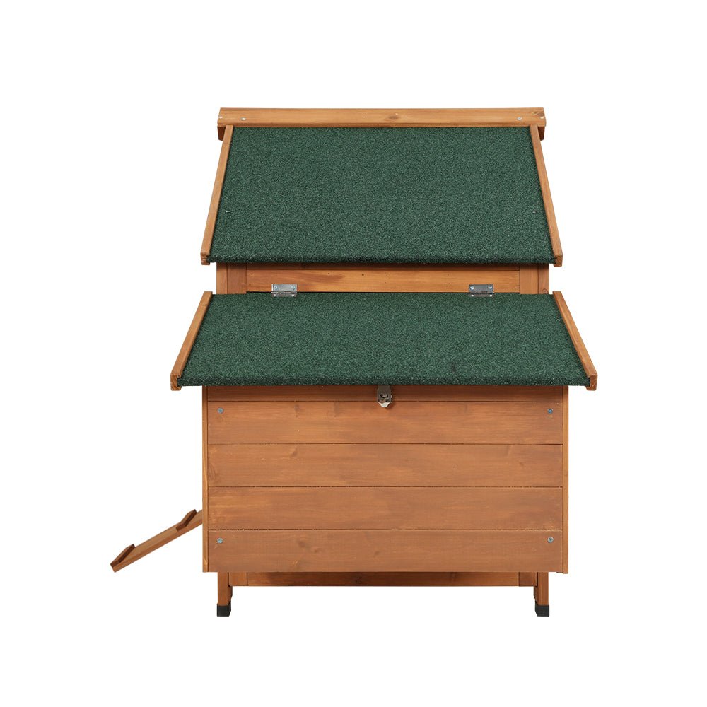 i.Pet Chicken Coop Large Rabbit Hutch House Run Cage Wooden Outdoor Pet Hutch - DogsDomain.com.au
