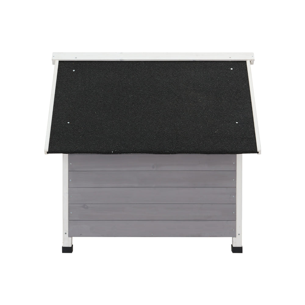 i.Pet Dog Kennel Outdoor Wooden Indoor Puppy Pet House Weatherproof XL Large - DogsDomain.com.au