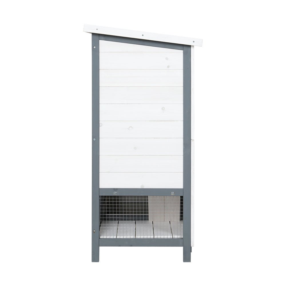 i.Pet Rabbit Hutch Large Chicken Coop Wooden House Run Cage Pet Bunny Guinea Pig - DogsDomain.com.au