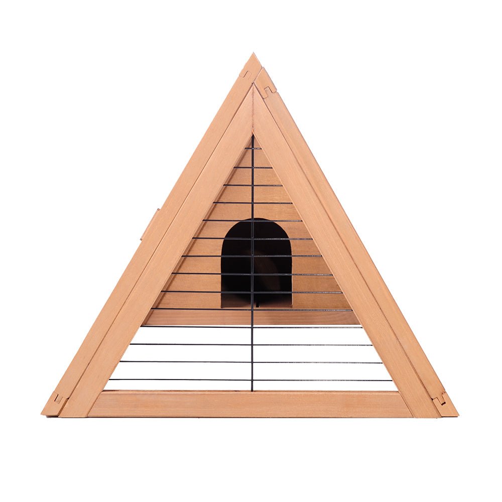 i.Pet Rabbit Hutch Wooden Chicken Coop Pet Hutch 119cm x 51cm x 44cm - DogsDomain.com.au