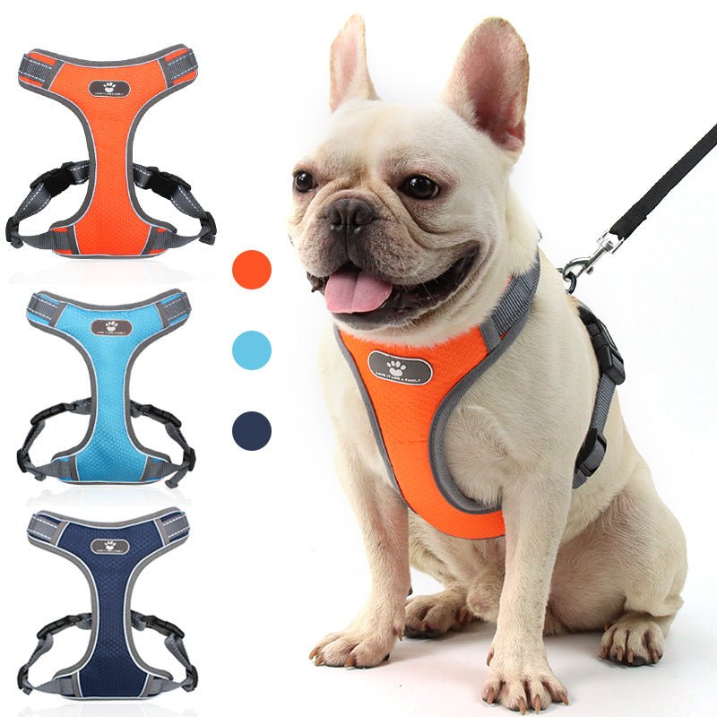 Love It No Pull Pet Harness Vest - Dark Blue Small - DogsDomain.com.au