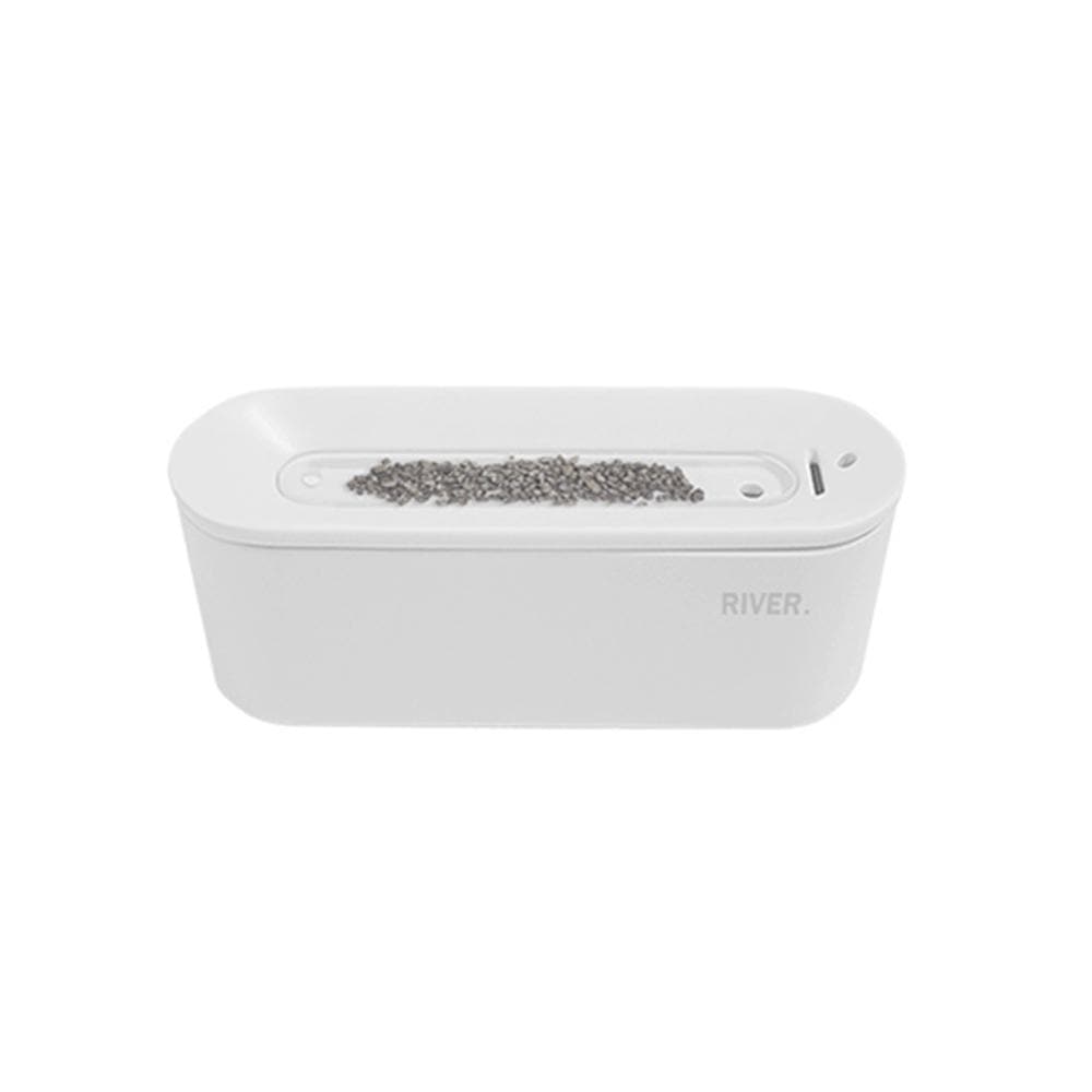 MOBOLI Water Dispenser- River-White - DogsDomain.com.au