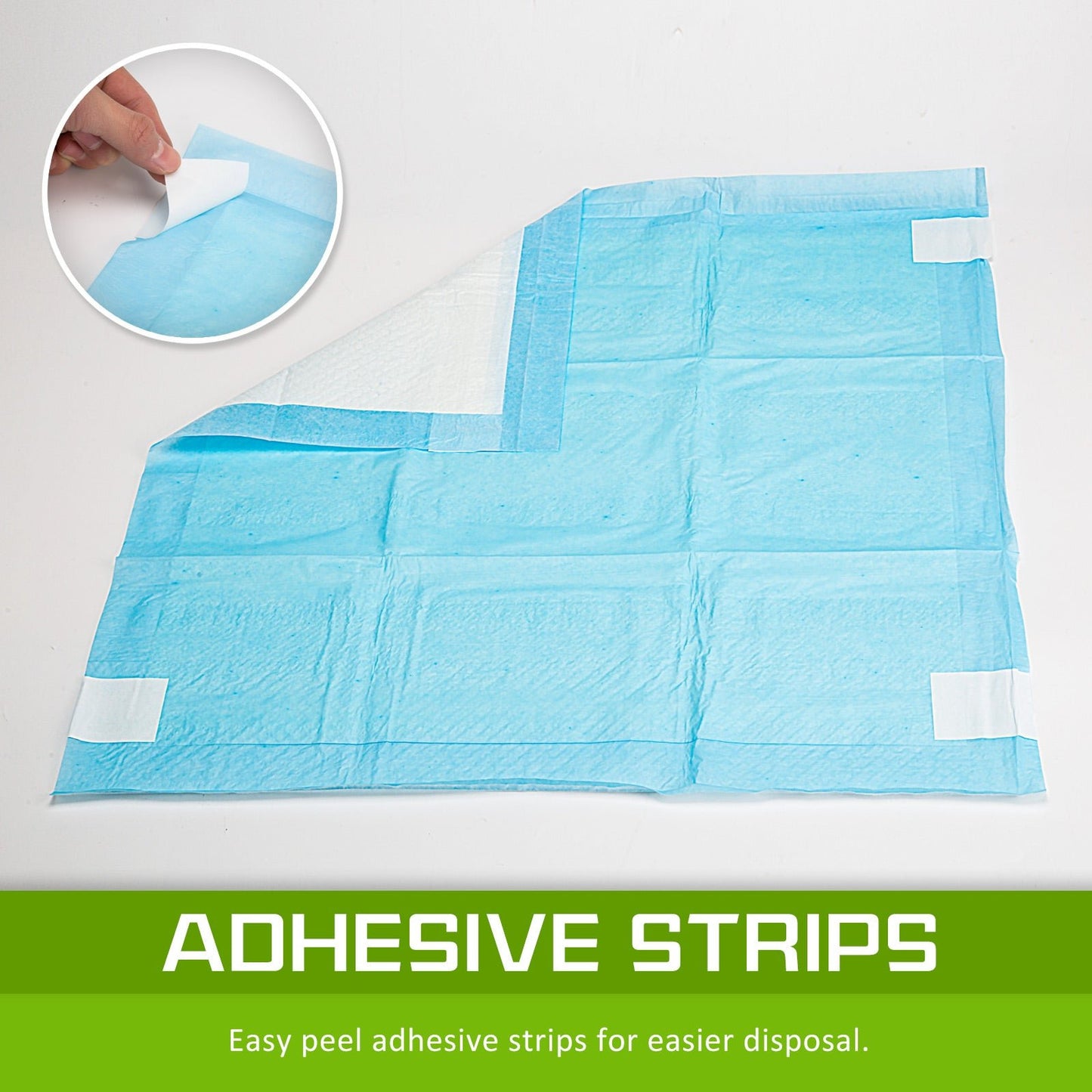 Paw Mate 100PCS Blue Pet Dog Cat Potty Training Toilet Mat Pads - DogsDomain.com.au