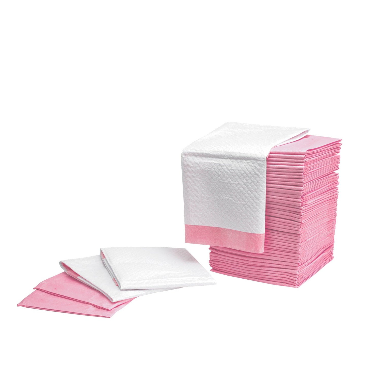 Paw Mate 100PCS Pink Pet Dog Cat Potty Training Toilet Mat Pads - DogsDomain.com.au