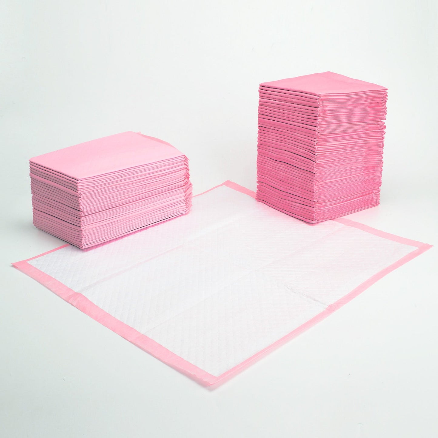Paw Mate 100PCS Pink Pet Dog Cat Potty Training Toilet Mat Pads - DogsDomain.com.au