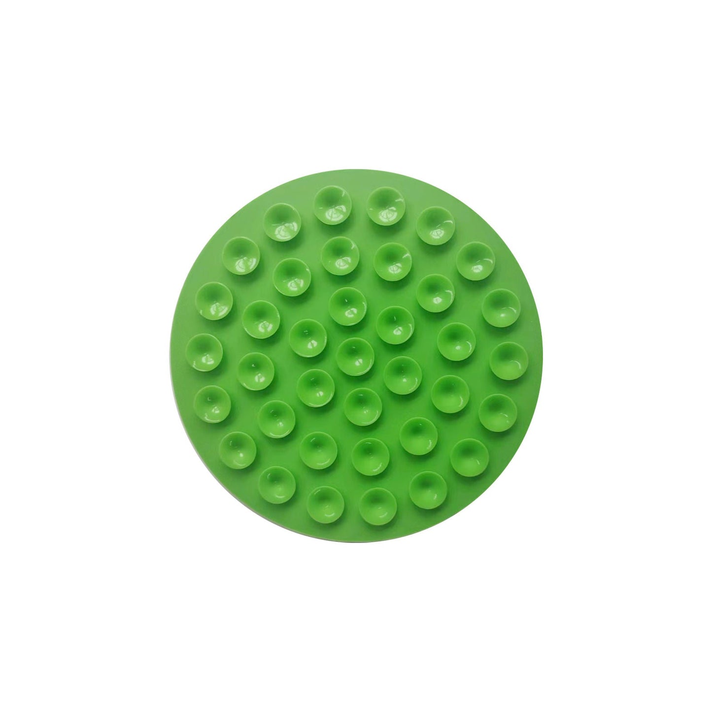 Pawfriends Silicone Dog Cat Pet Licking Pad Anti-Anxiety Slow-Feeding Licking Pad Green - DogsDomain.com.au
