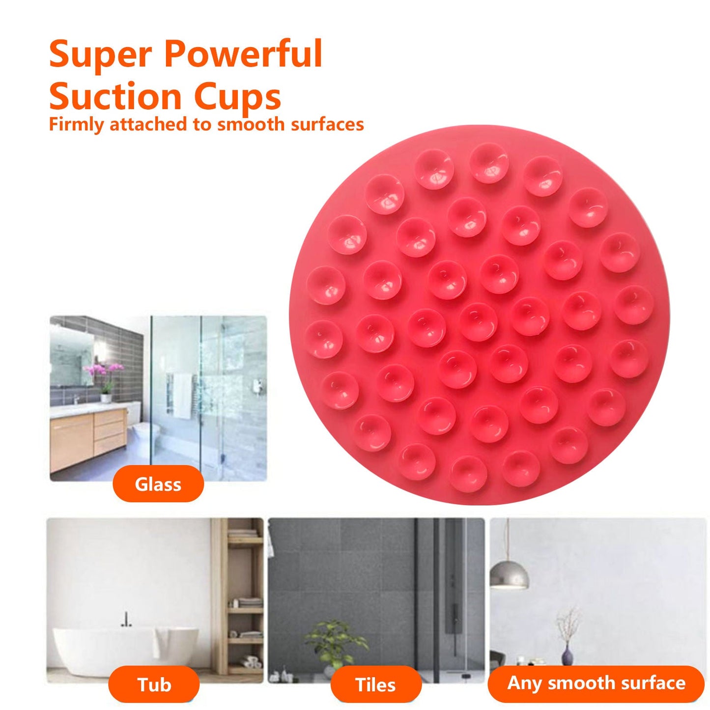 Pawfriends Silicone Dog Cat Pet Licking Pad Anti-Anxiety Slow-Feeding Licking Pad Red - DogsDomain.com.au
