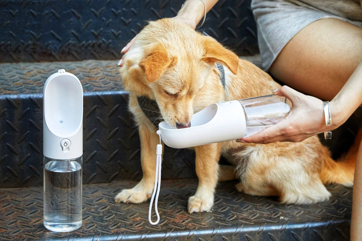 PETKIT Pet Bottle 400ml - White - DogsDomain.com.au