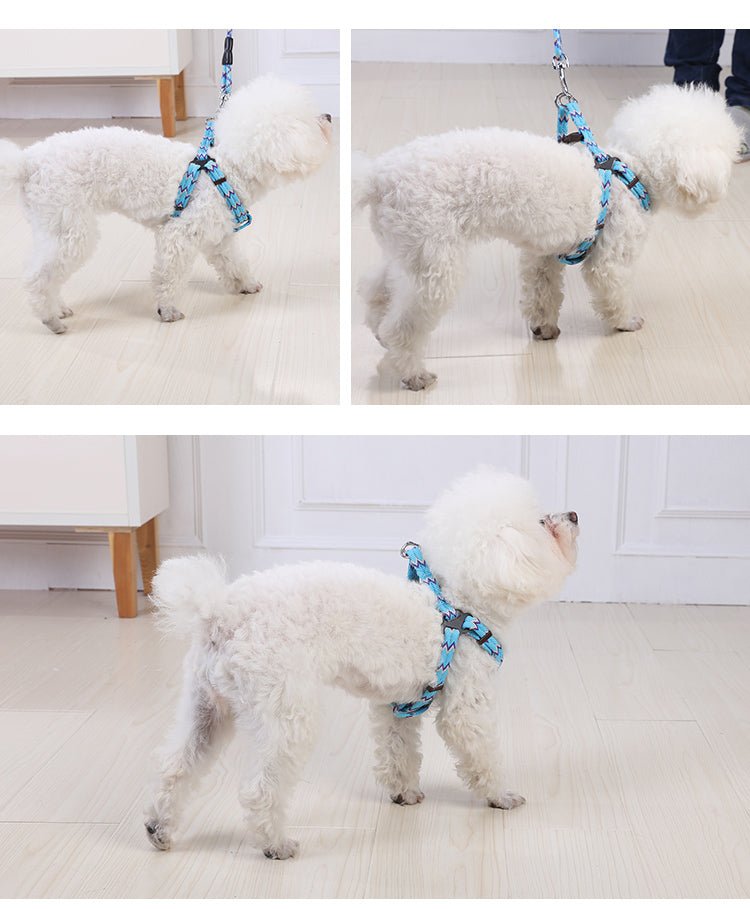 YES4PETS 2 X Medium Pet Dog Cat Puppy Kitten Rabbit Dog Harness Collar leash lead 5 Color - DogsDomain.com.au