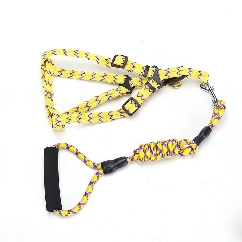 YES4PETS 2 X Medium Pet Dog Cat Puppy Kitten Rabbit Dog Harness Collar leash lead 5 Color - DogsDomain.com.au