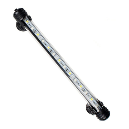 15 LED Aquarium Fish Tank LED Light Bar Lamp 28cm Pool Submersible Waterproof White Light - DogsDomain.com.au