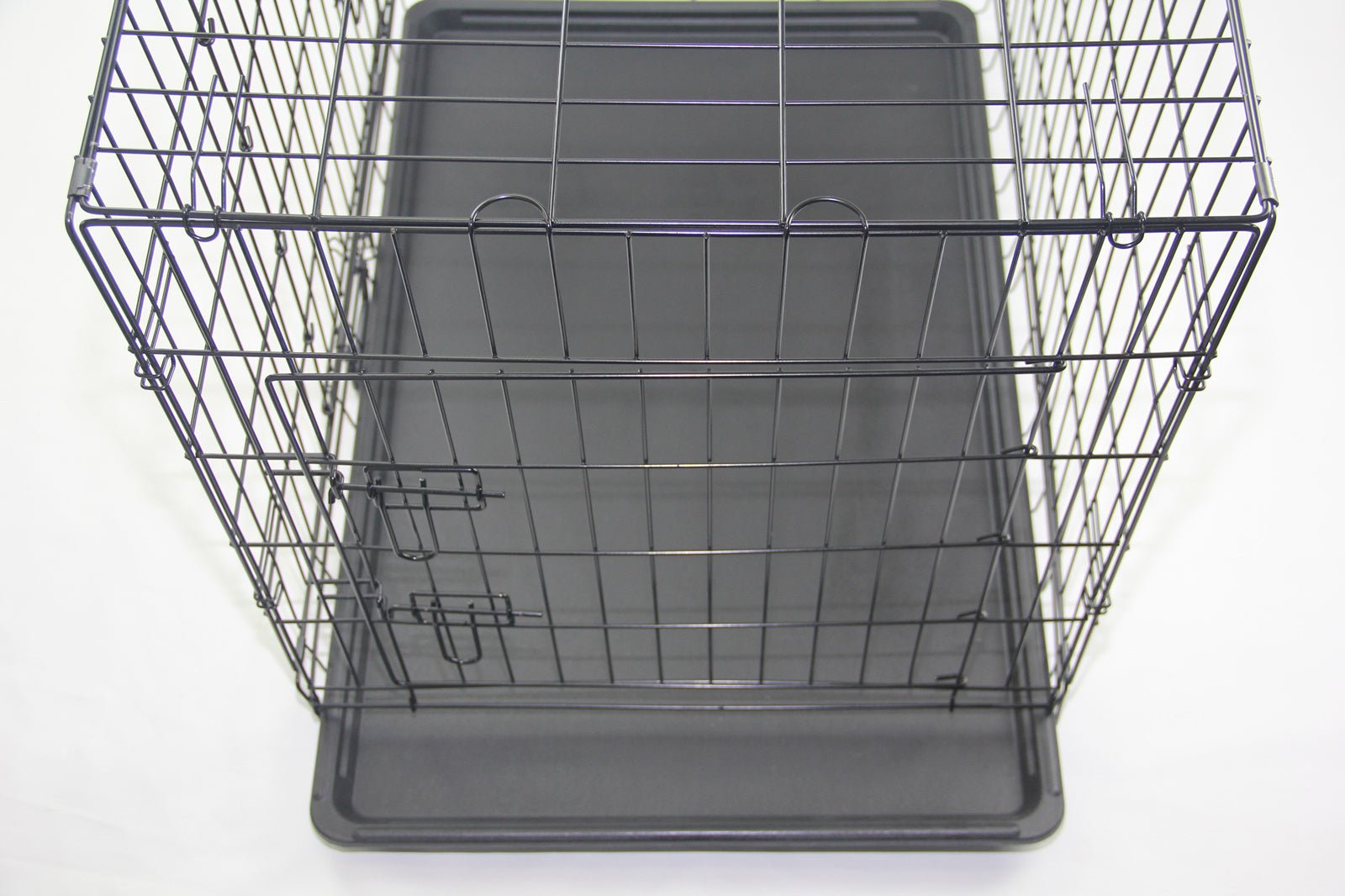 30' Portable Foldable Dog Cat Rabbit Collapsible Crate Pet Cage with Blue Cover - DogsDomain.com.au