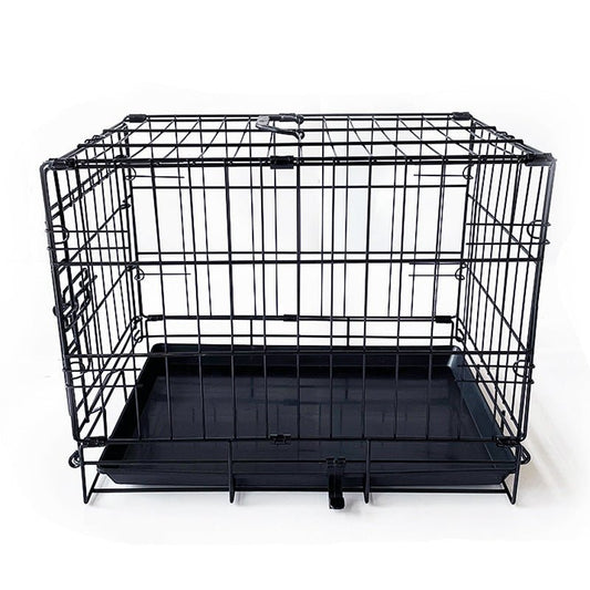 36 Pet Dog Cage Kennel Metal Crate Enlarged Thickened Reinforced Pet Dog House" - DogsDomain.com.au