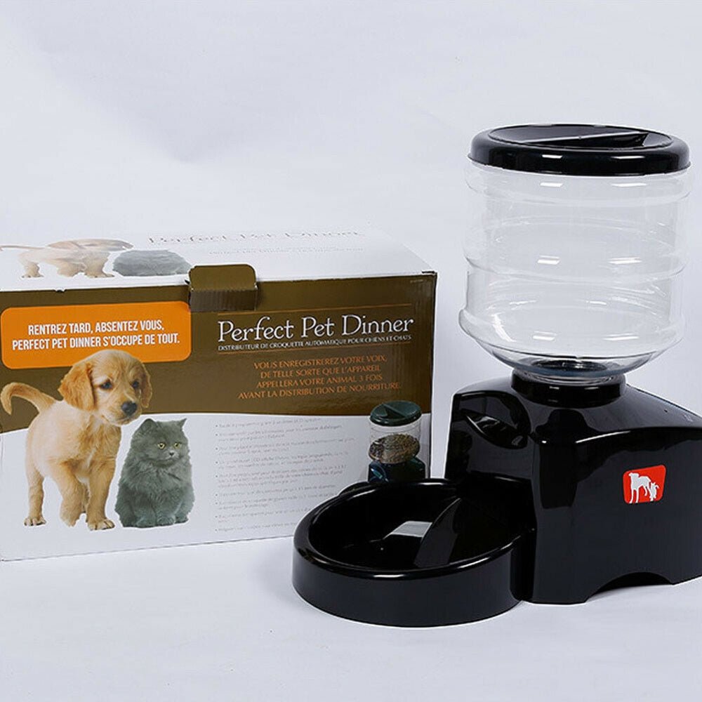 5.5L Automatic Pet Feeder Cat Dog Smart Food Dispenser Self Feeding Meal Bottle - DogsDomain.com.au