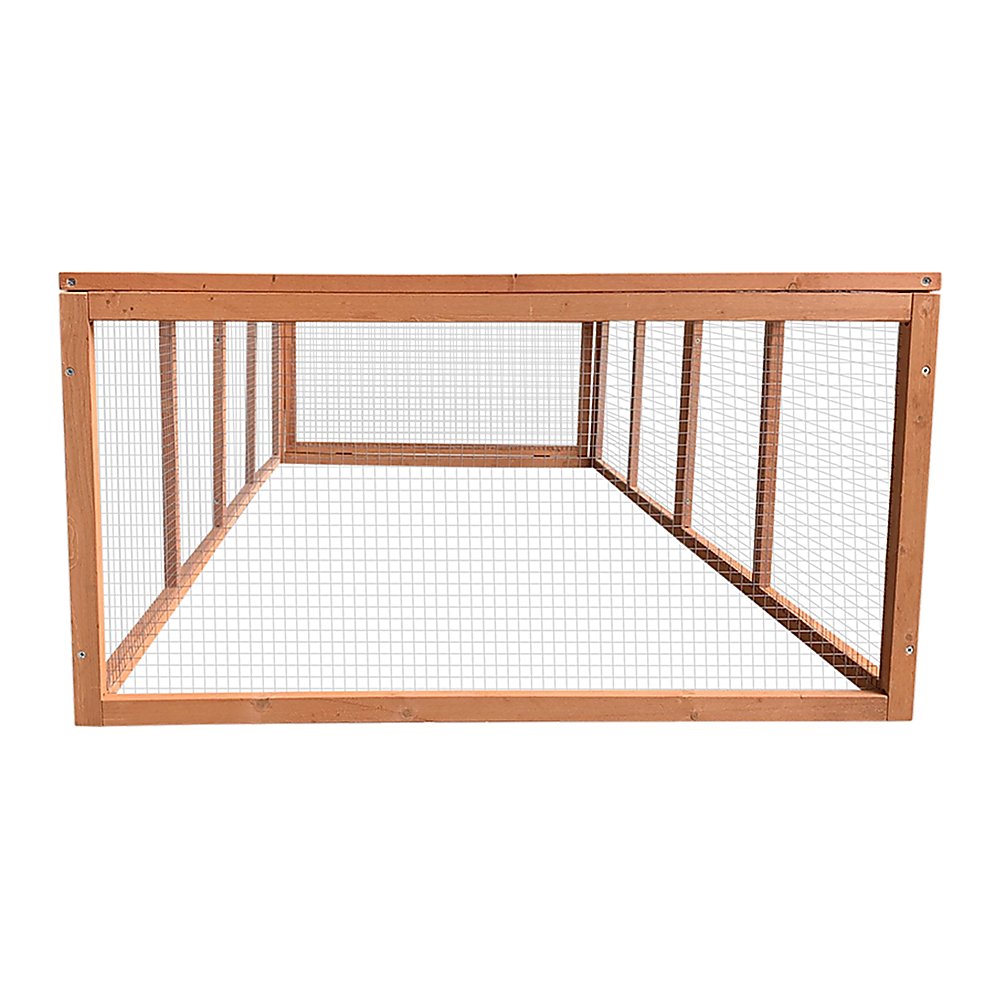 Chicken coop LARGE Run Guinea Pig Cage Villa Extension Rabbit hutch house pen - DogsDomain.com.au