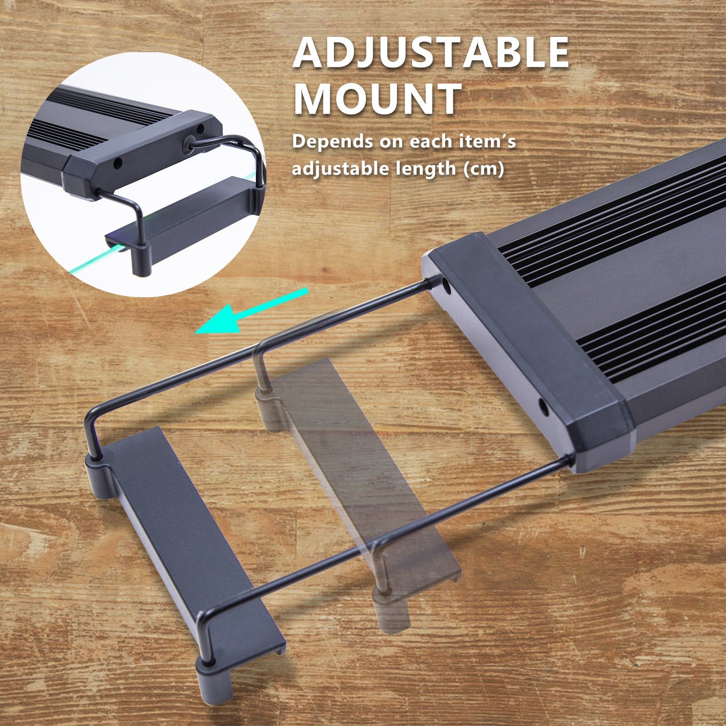 Dynamic Power 2 Set 33W Aquarium Blue White LED Light for Tank 120-140cm - DogsDomain.com.au