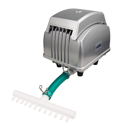 Dynamic Power Aquarium Air Pump Oxygen Hydroponic 12 Outlet 4500L/H 65W - DogsDomain.com.au