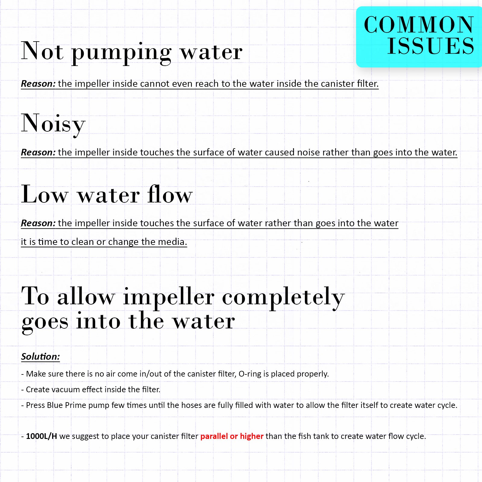 Dynamic Power Aquarium External Canister Filter 1000L/H - DogsDomain.com.au
