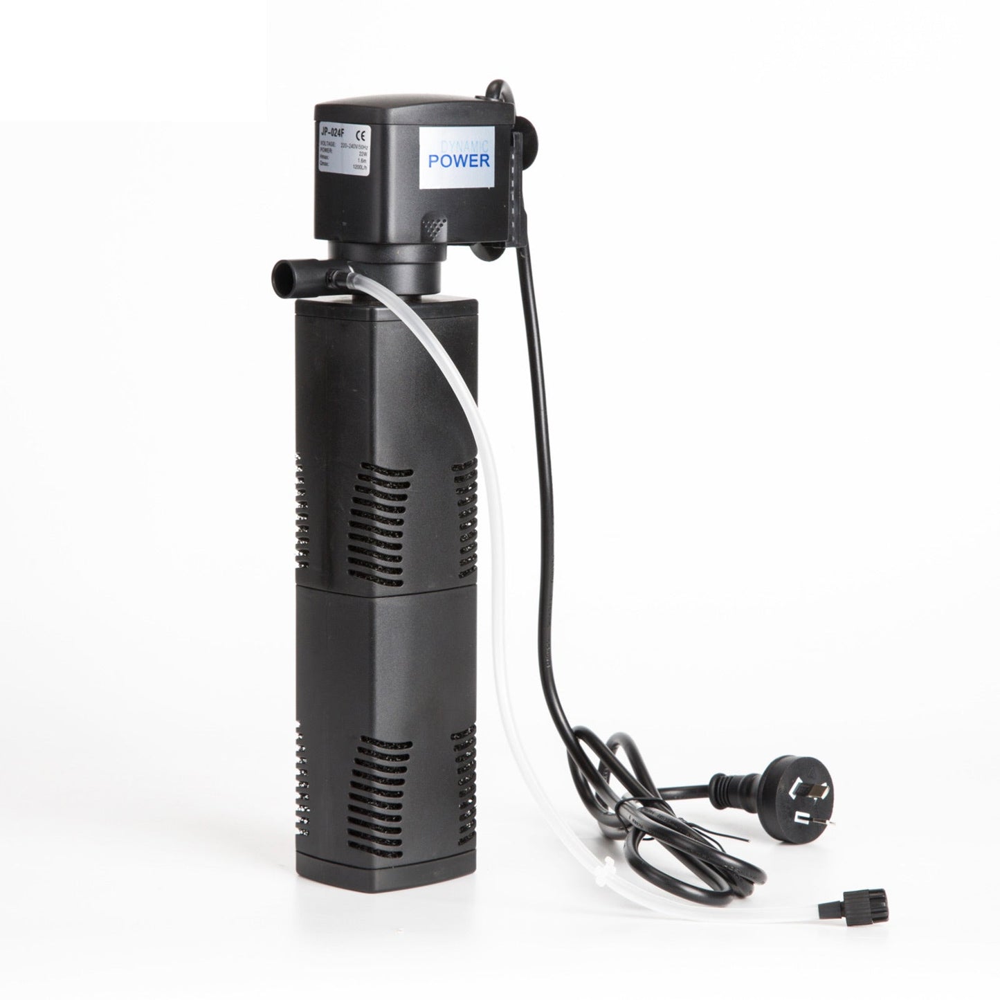 Dynamic Power Aquarium Submersible Filter 1200L/H 22W 1.6m Pond Pump - DogsDomain.com.au