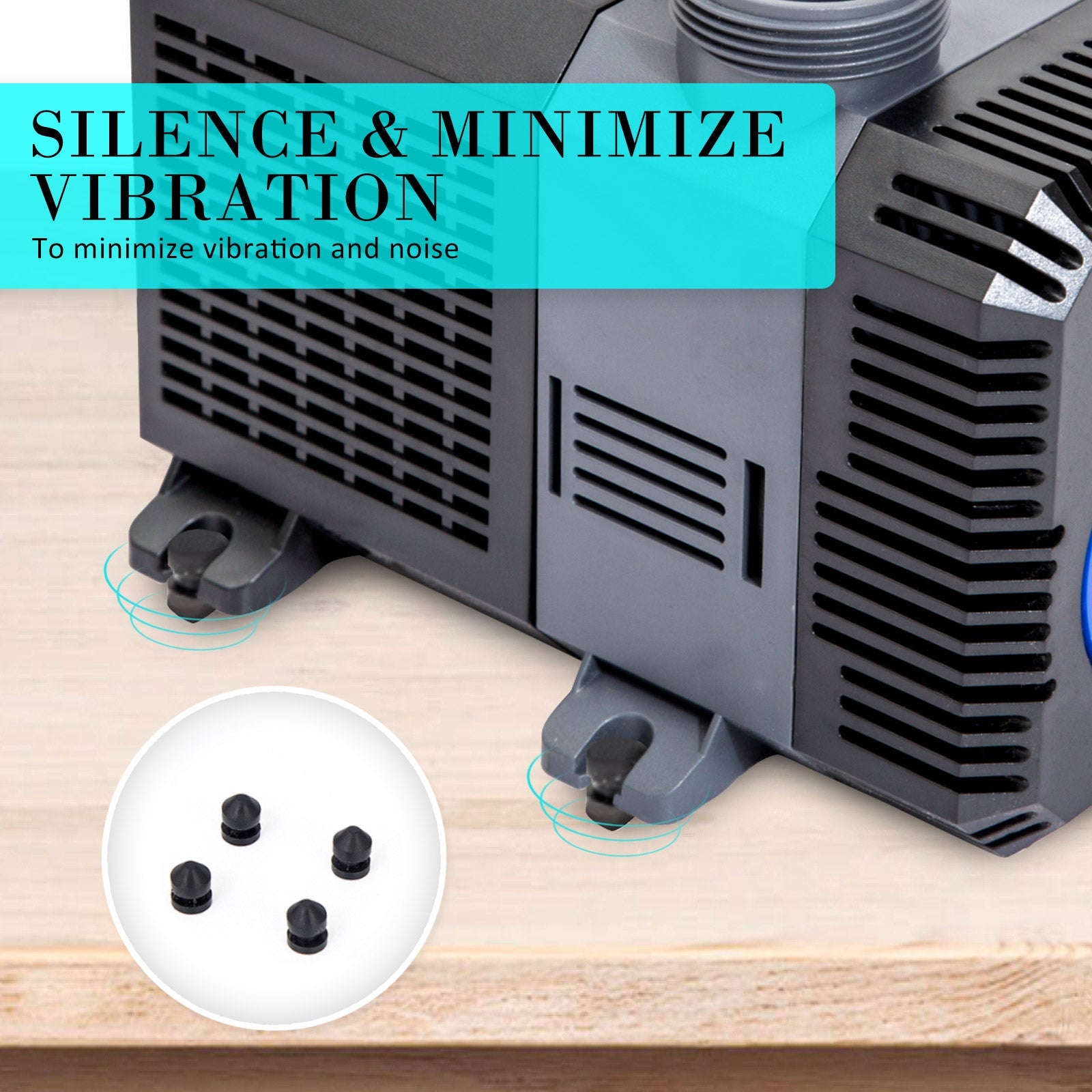 Dynamic Power Aquarium Submersible Pond Water Pump 10000L/H - DogsDomain.com.au