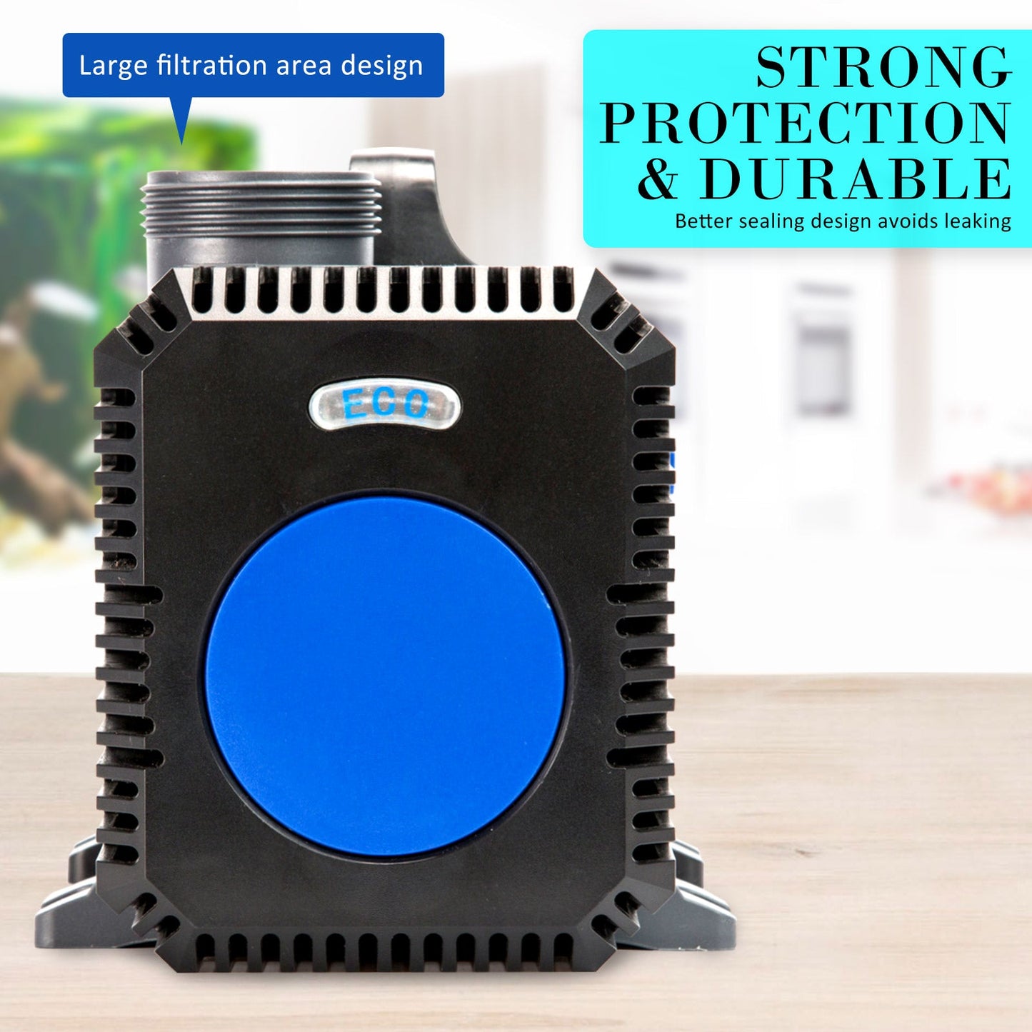Dynamic Power Aquarium Submersible Pond Water Pump 10000L/H - DogsDomain.com.au
