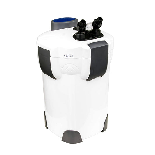 Dynamic Power Aquarium UV Light External Canister Filter 1400L/H + Media Kit - DogsDomain.com.au