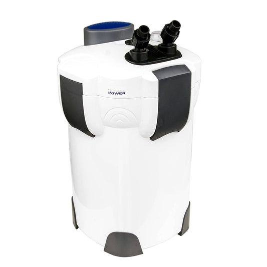 Dynamic Power Aquarium UV Light External Canister Filter 2000L/H + Media Kit - DogsDomain.com.au