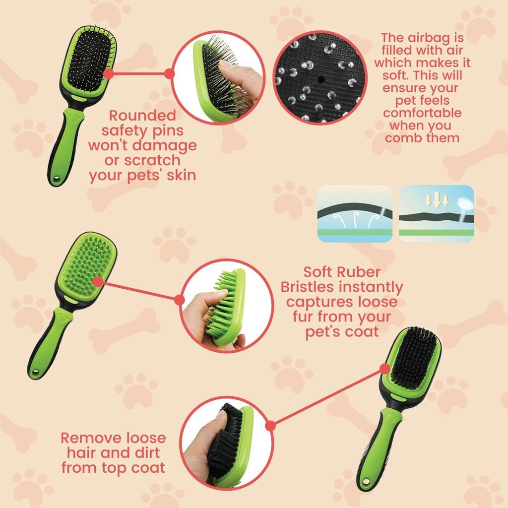 Floofi 5in1 Pet Grooming Set FI-GB-103-KD - DogsDomain.com.au