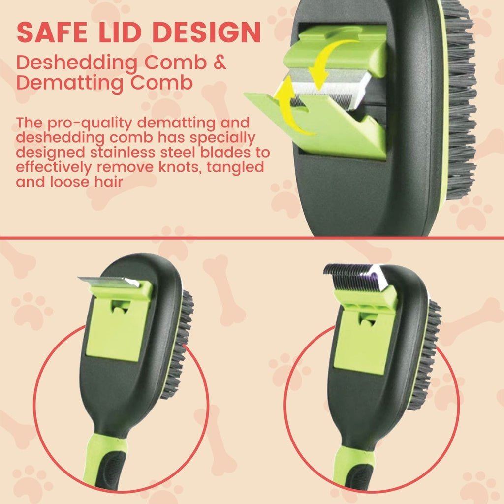 Floofi 5in1 Pet Grooming Set FI-GB-103-KD - DogsDomain.com.au