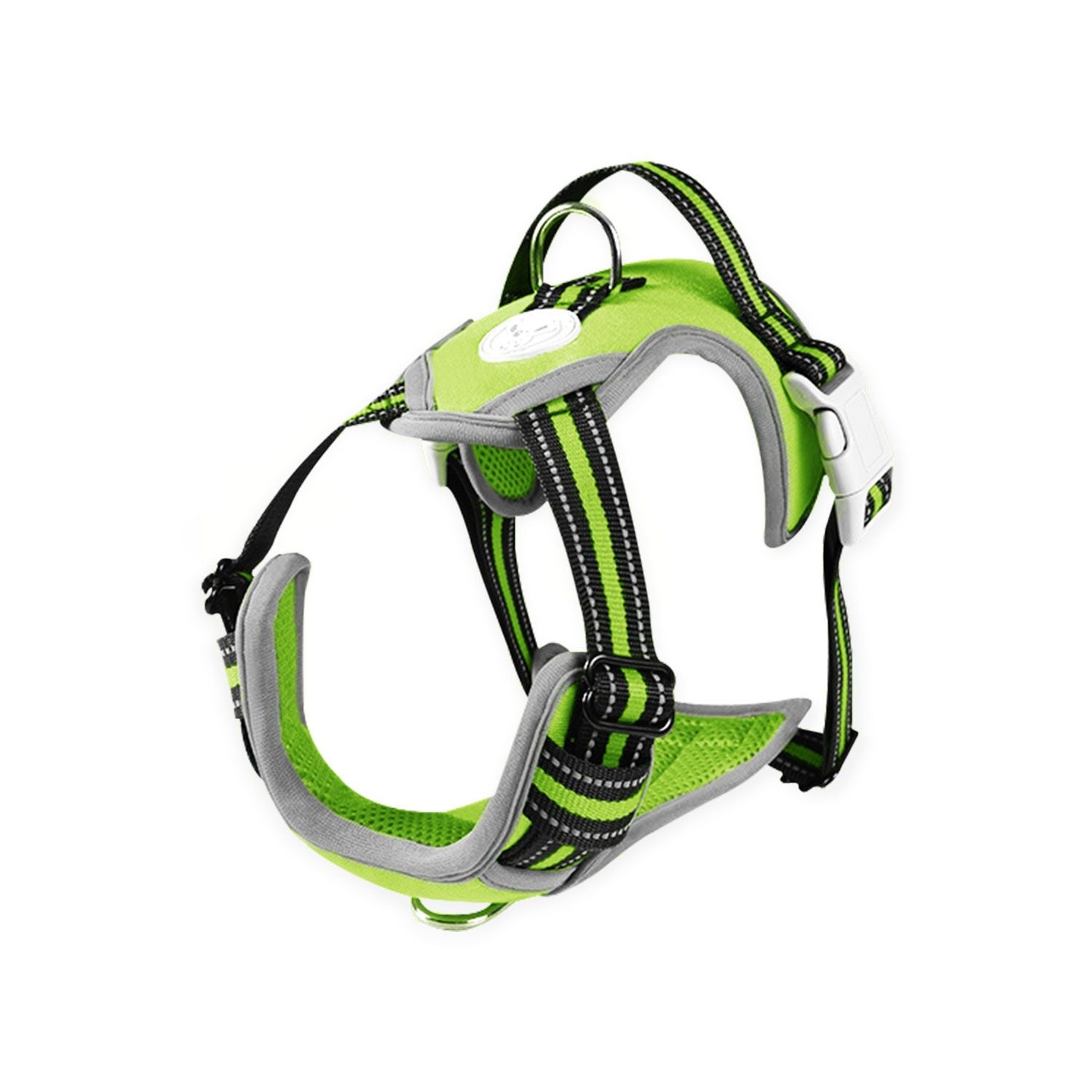 FLOOFI Dog Harness Vest XXL Size (Green) FI-PC-185-XL - DogsDomain.com.au